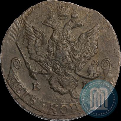Фото 5 копеек 1787 года ЕМ 