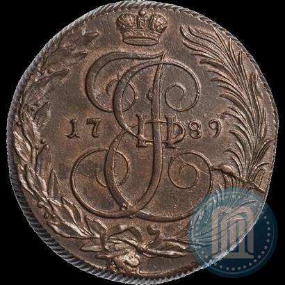 Фото 5 копеек 1789 года КМ 