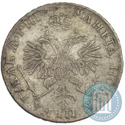 Фото 1 рубль 1718 года OK-L 