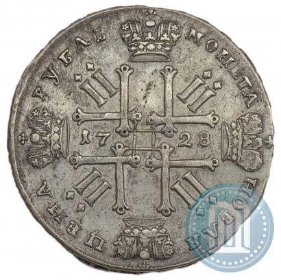 Фото 1 рубль 1728 года  "Тип 1728"
