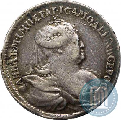 Фото Жетон 1740 года  "В память кончины Императрицы Анны"