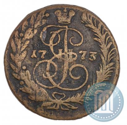 Фото 2 копейки 1773 года ЕМ 