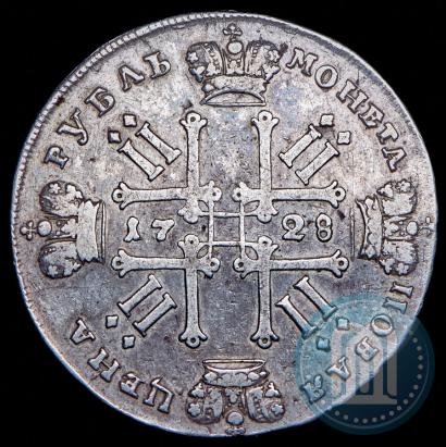 Фото 1 рубль 1728 года  "Тип 1728"