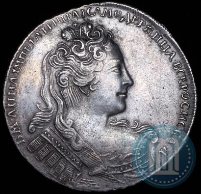 Фото 1 рубль 1730 года  