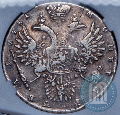 Фото 1 рубль 1731 года  