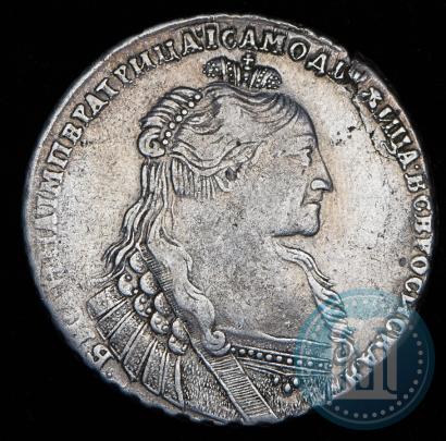 Фото 1 рубль 1735 года  