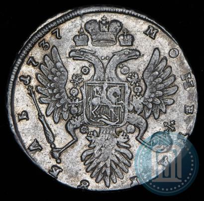 Picture 1 rouble 1737 year  "Type of 1735"