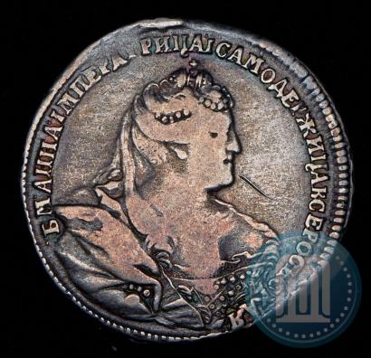 Picture Poltina 1738 year  "Moscow type"