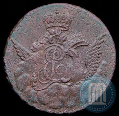 Фото 1 копейка 1755 года  