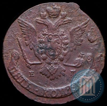 Фото 5 копеек 1768 года ЕМ 