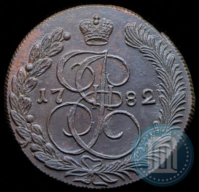 Фото 5 копеек 1782 года КМ 
