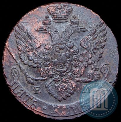 Фото 5 копеек 1788 года ЕМ 