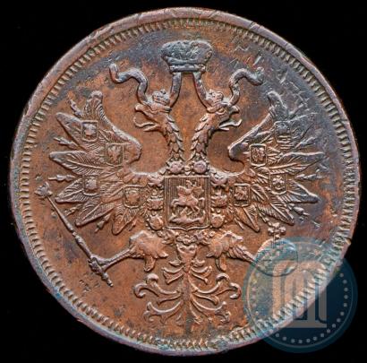 Picture 5 kopecks 1864 year ЕМ 