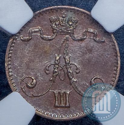 Фото 1 пенни 1881 года  