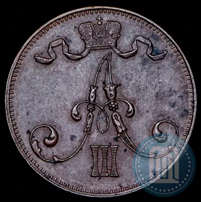 Фото 5 пенни 1892 года  