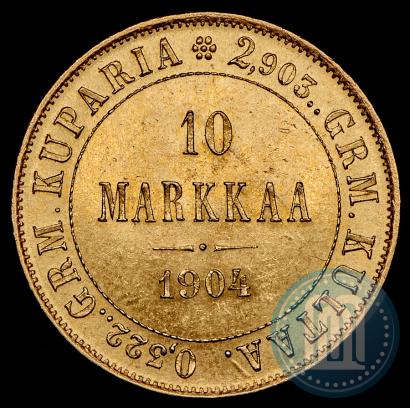 Picture 10 markkaa 1904 year L 