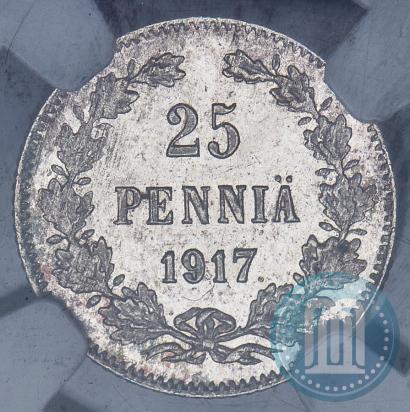 Фото 25 пенни 1917 года S 