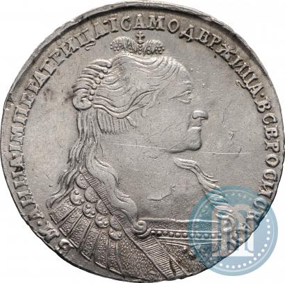 Picture 1 rouble 1735 year  