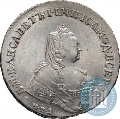 Picture 1 rouble 1754 year ММД-ЕI 