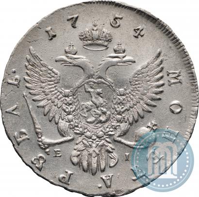 Picture 1 rouble 1754 year ММД-ЕI 