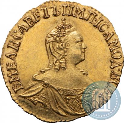 Picture 1 rouble 1756 year  