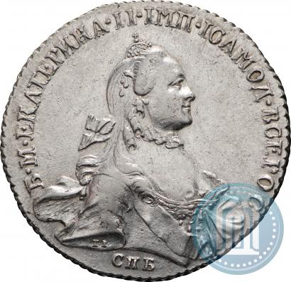 Picture 1 rouble 1764 year СПБ-СА 