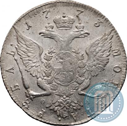 Фото 1 рубль 1773 года СПБ-ФЛ 
