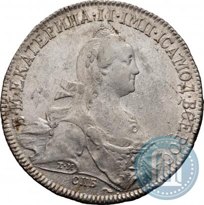 Фото 1 рубль 1773 года СПБ-ЯЧ-Т.И. 