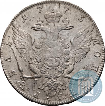 Фото 1 рубль 1773 года СПБ-ЯЧ-Т.И. 