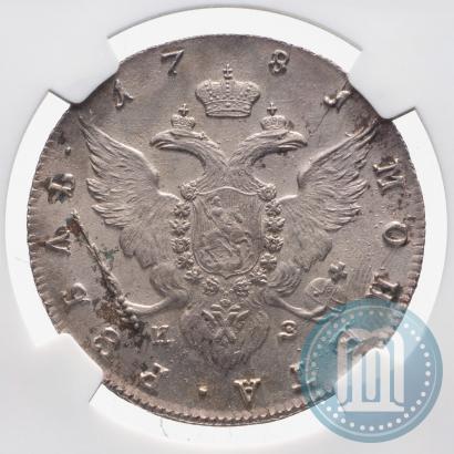 Фото 1 рубль 1781 года СПБ-ИЗ 