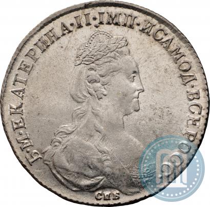 Фото 1 рубль 1782 года СПБ-ИЗ 