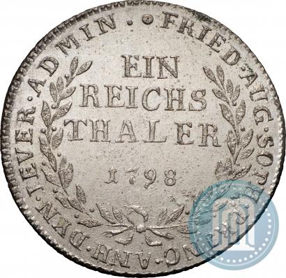 Picture Ein reichsthaler 1798 year  "Dutchy of Jever"
