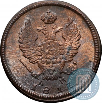 Фото 2 копейки 1817 года КМ-АМ 