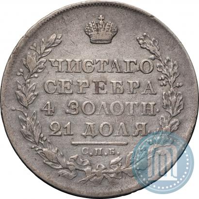 Фото 1 рубль 1824 года СПБ-ПД 