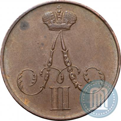 Picture 1 kopeck 1856 year ВМ 