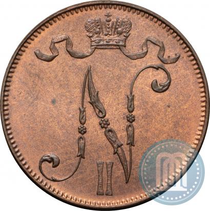 Фото 5 пенни 1905 года  