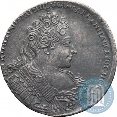 Фото 1 рубль 1732 года  