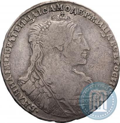 Фото Полтина 1736 года  