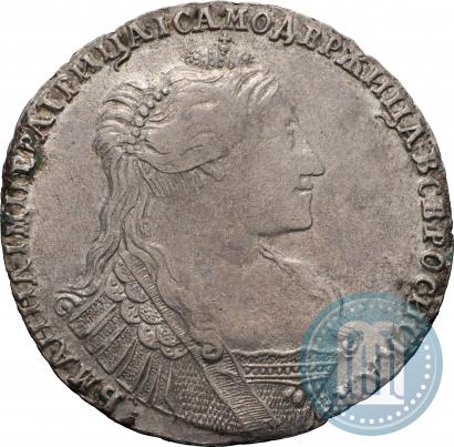 Фото Полтина 1736 года  