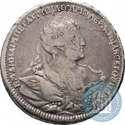 Фото Полтина 1739 года  "Московский тип"