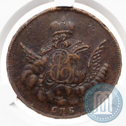 Фото 1 копейка 1755 года СПБ 