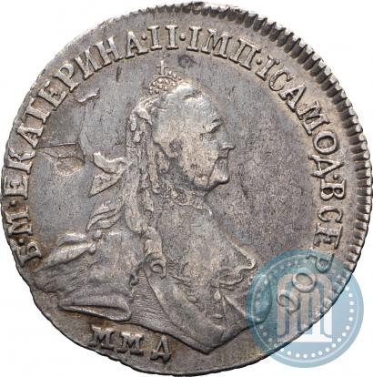 Фото 15 копеек 1764 года ММД 