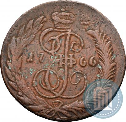 Фото 5 копеек 1766 года СПМ 