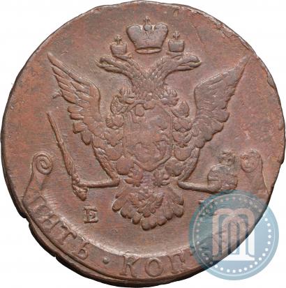 Фото 5 копеек 1771 года ЕМ 