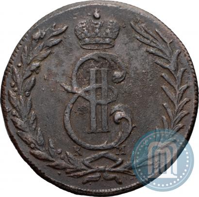 Фото 5 копеек 1771 года КМ 