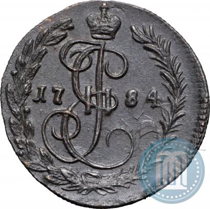 Фото Денга 1784 года КМ 