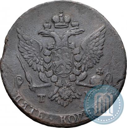 Фото 5 копеек 1787 года ТМ 