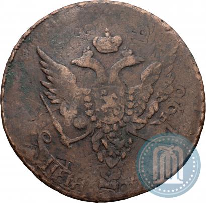 Фото 5 копеек 1793 года  "Павловский перечекан"