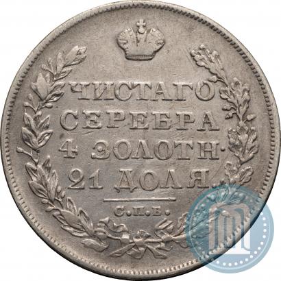 Фото 1 рубль 1829 года СПБ-НГ 
