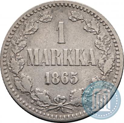 Фото 1 марка 1865 года S 